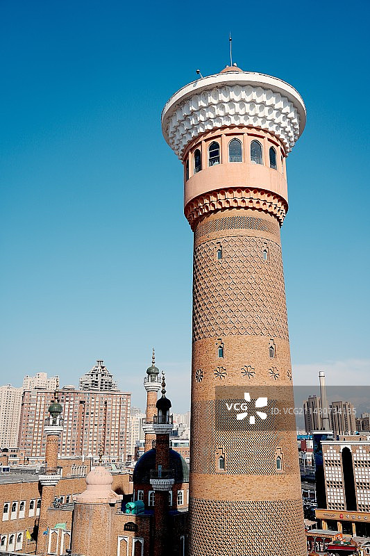 新疆国际大巴扎图片素材