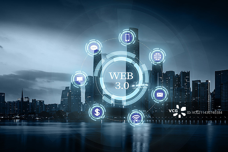 web3.0或web3概念图片素材