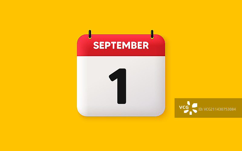 每月1号活动日程日期图标图片素材