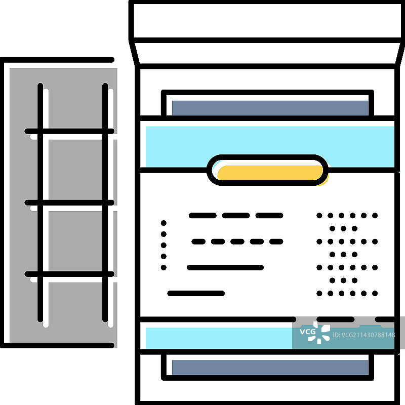 急救毯彩色图标图片素材