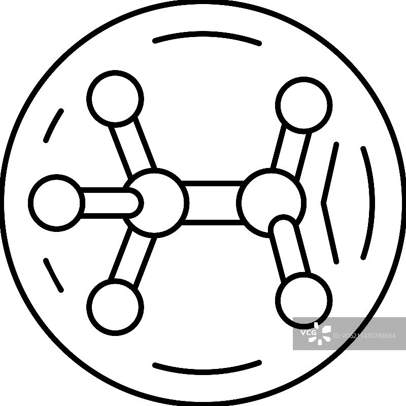 醋酸纤维面料线条图标图片素材