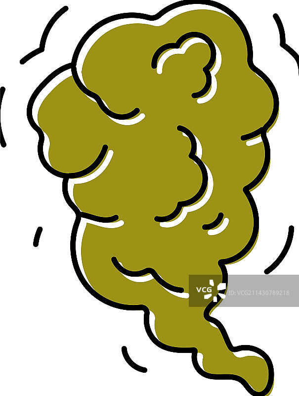 臭味颜色图标图片素材