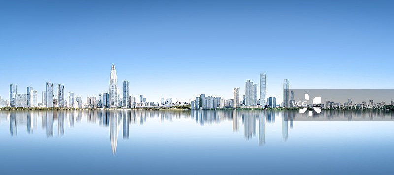 深圳长沙城市建筑风光图片素材