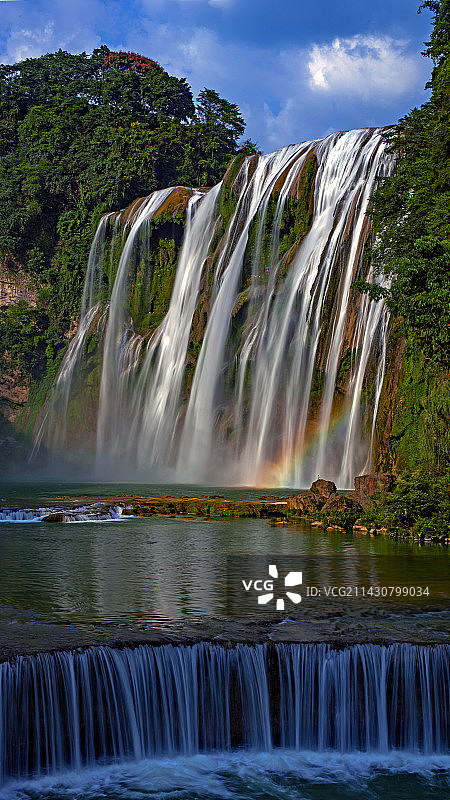 中华第一瀑图片素材