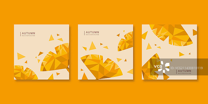 秋季背景矢量图图片素材