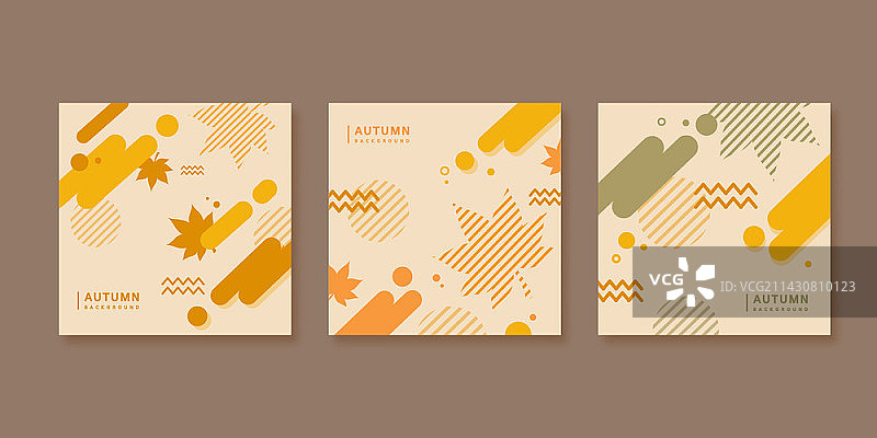 秋季背景矢量图图片素材