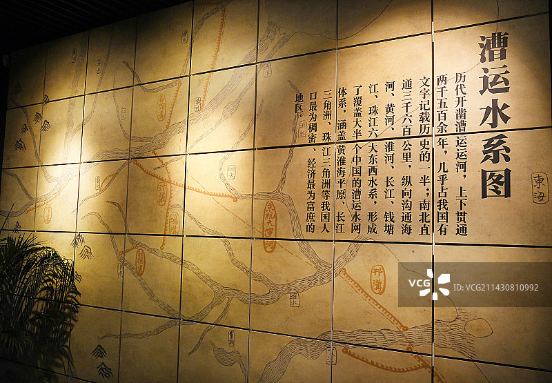 江苏淮安中国漕运博物馆文化展区图片素材