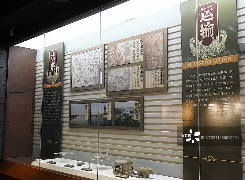 江苏淮安中国漕运博物馆文化展区图片素材