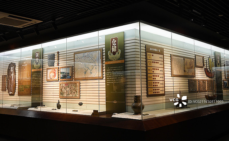 江苏淮安中国漕运博物馆文化展区图片素材