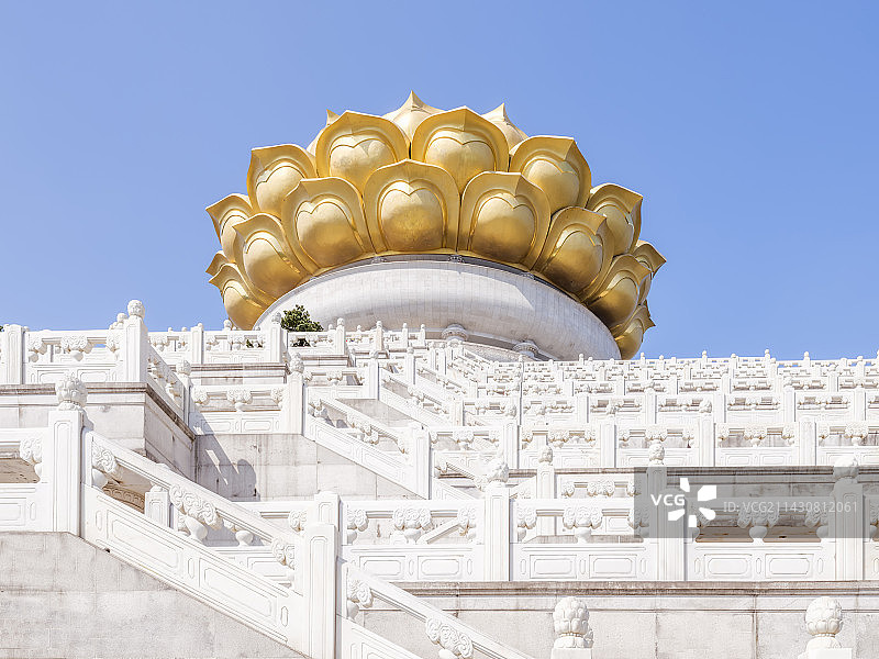 绍兴大香林景区兜率天宫图片素材