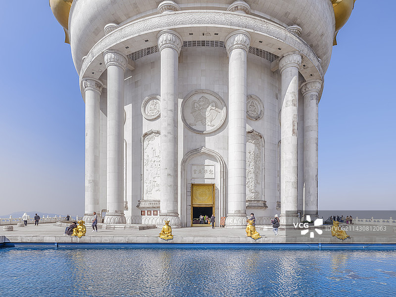 绍兴大香林景区兜率天宫图片素材