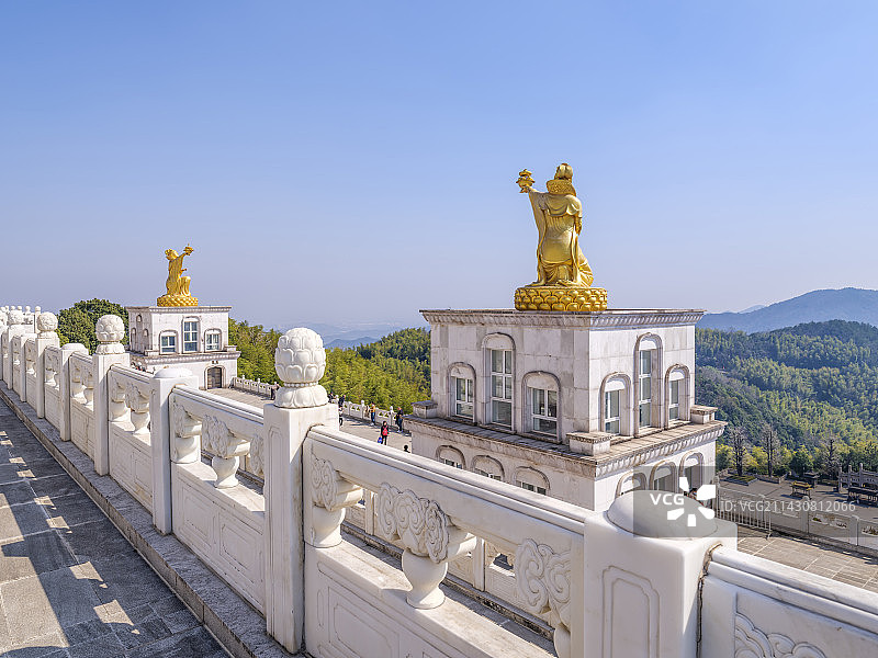 绍兴大香林景区兜率天宫图片素材