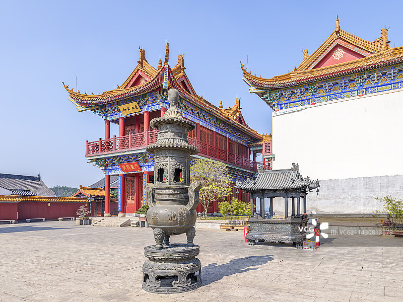 绍兴大香林景区龙华寺图片素材