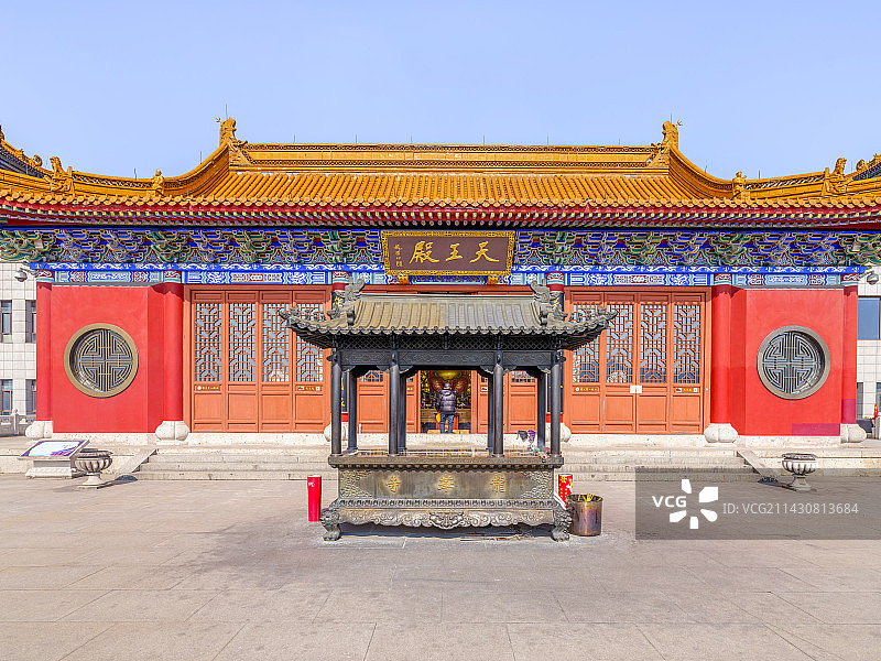 绍兴大香林景区龙华寺图片素材