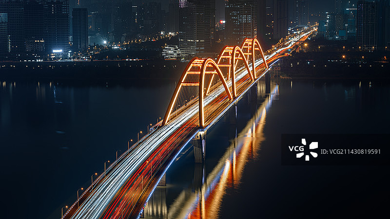 福元路大桥图片素材