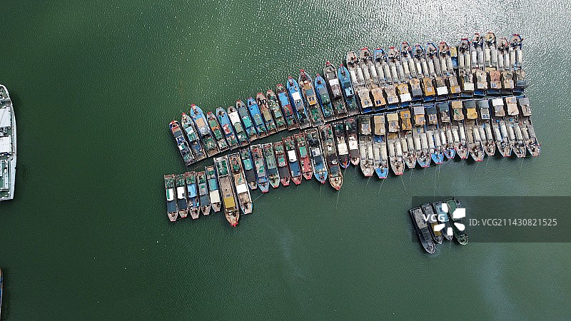 航拍海南文昌图片素材