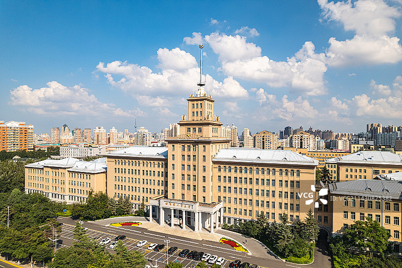 哈尔滨工业大学航拍 哈工大图片素材
