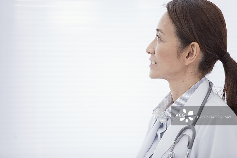 女医生轮廓图片素材