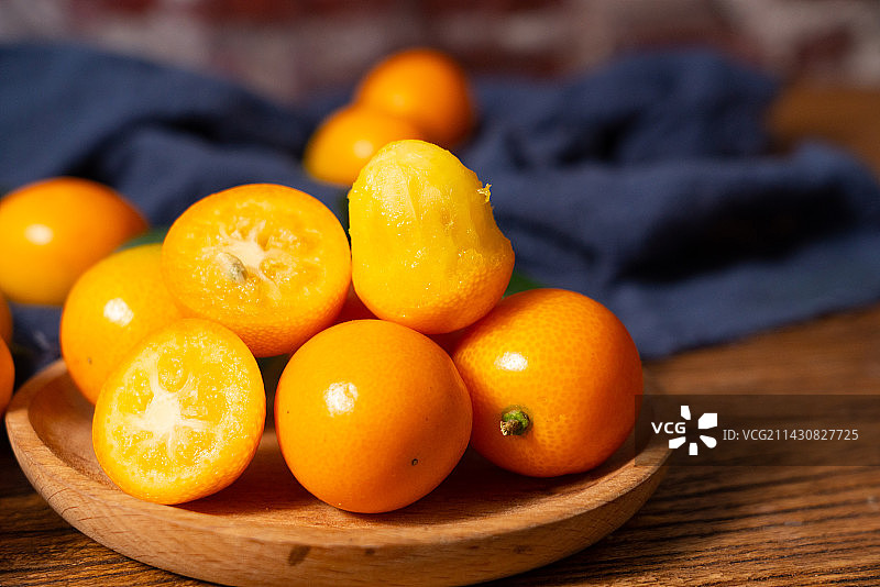 新鲜金桔图片素材