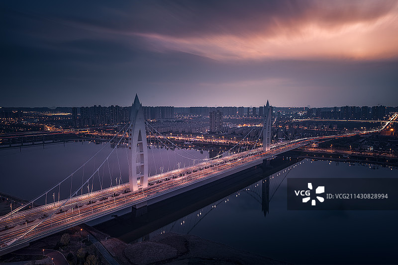 西安元朔大桥图片素材