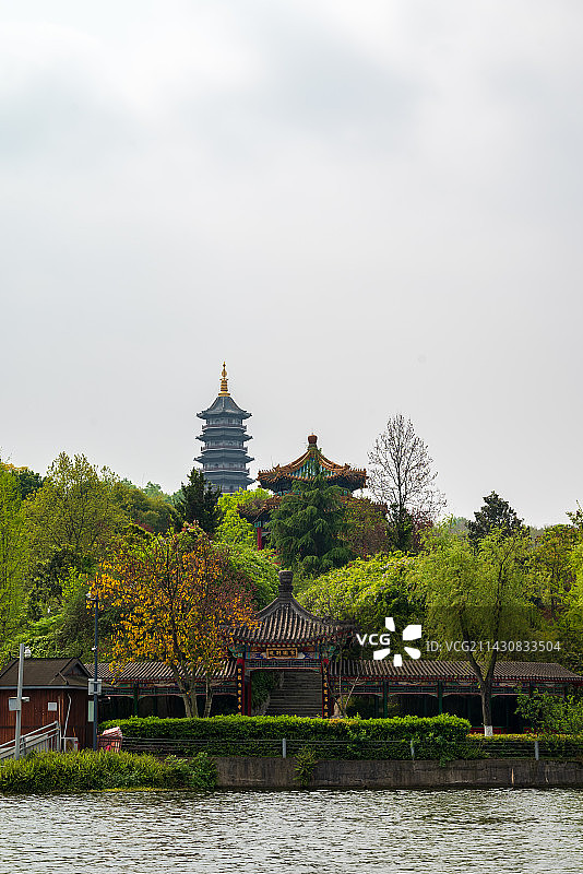 重庆园博园园林景观重云塔图片素材