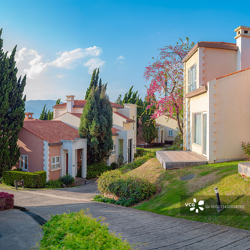 春城湖畔度假村图片素材