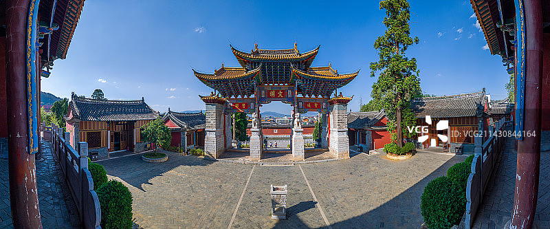 云南省玉溪市通海文庙图片素材