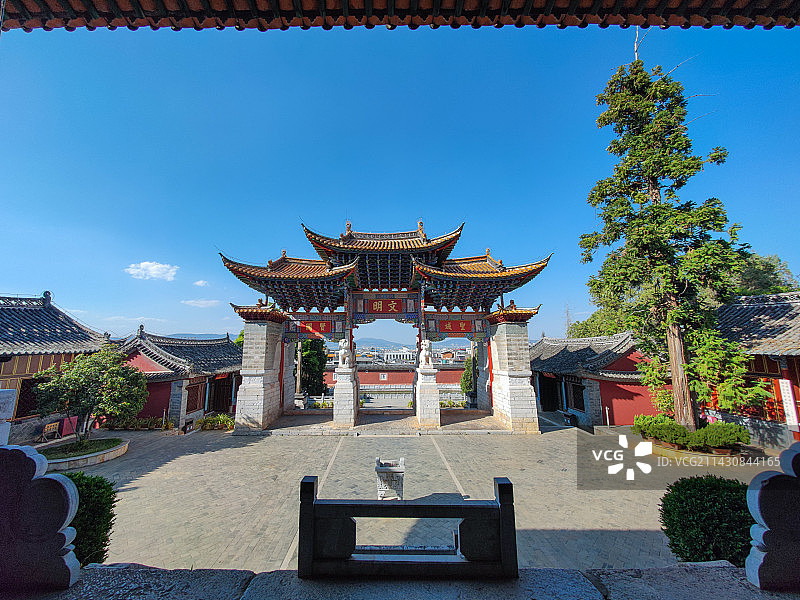 云南省玉溪市通海文庙图片素材