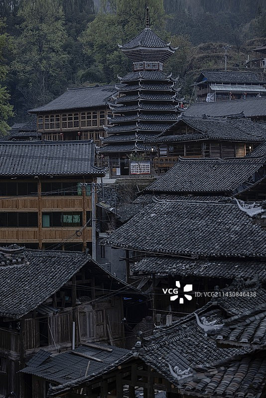 贵州大利侗寨图片素材