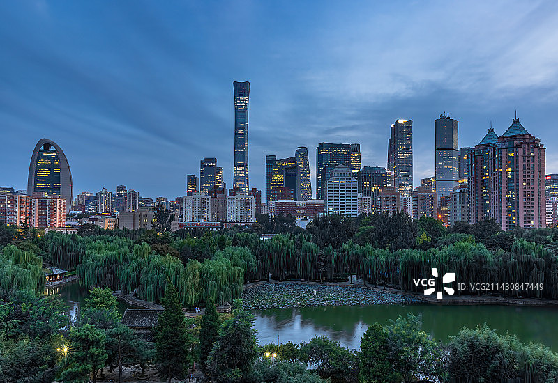 北京团结湖公园图片素材