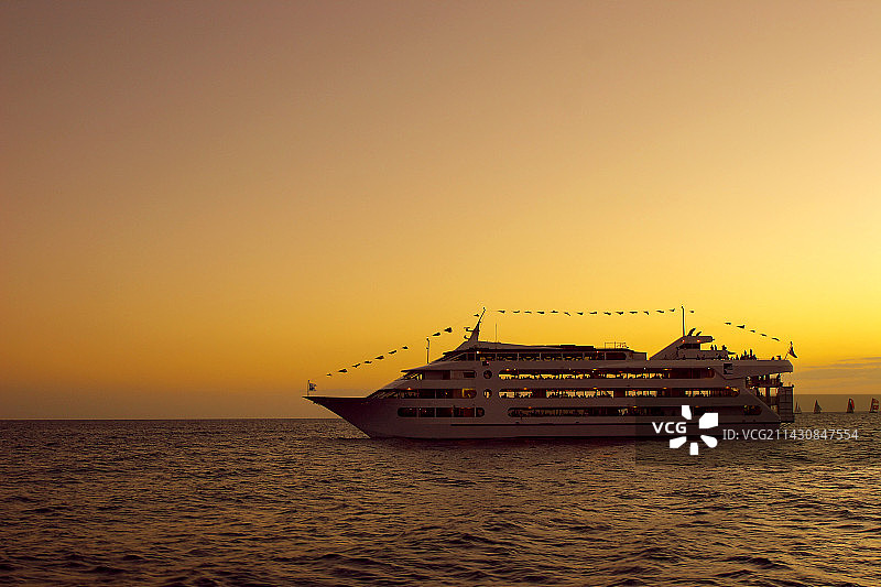 夏威夷度假游艇图片素材