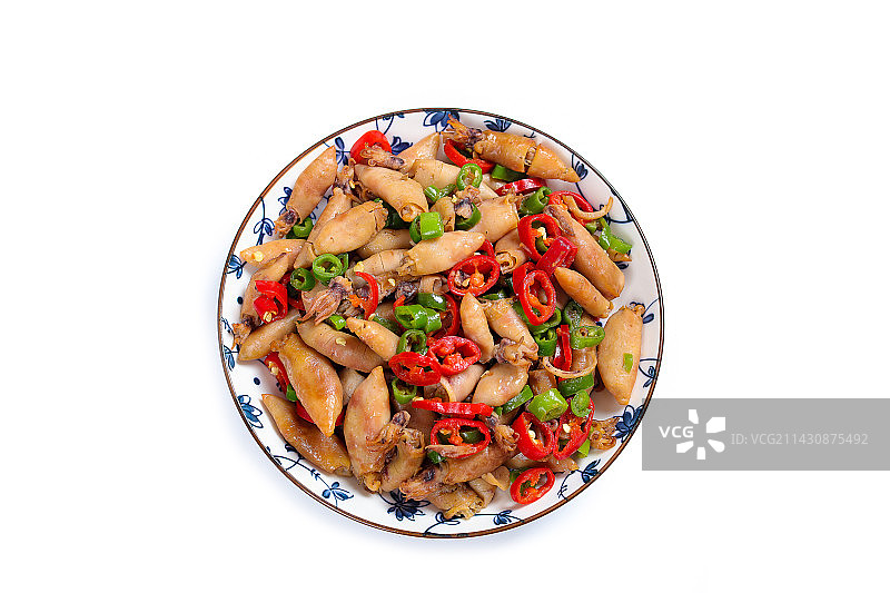香辣美味特色炒辣椒炒海兔图片素材