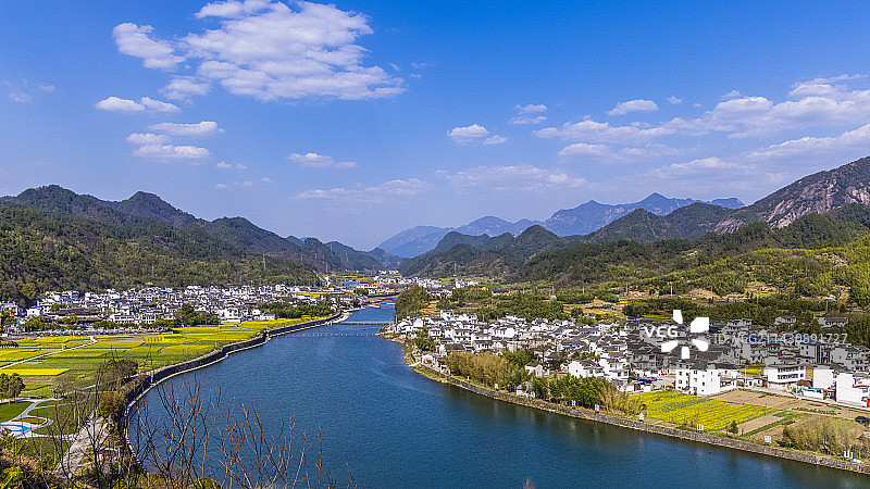 龙川春色图片素材