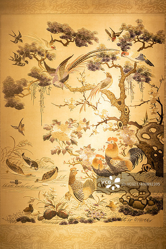 苏绣，刺绣，单面绣，双面绣，苏绣作品图片素材