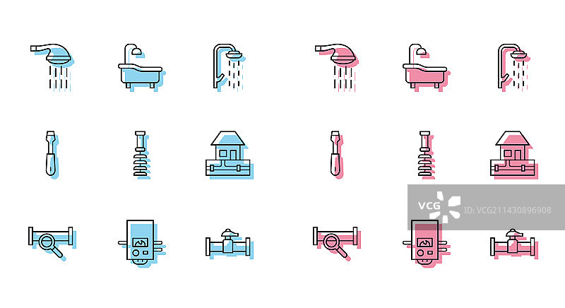 工业金属管道燃气锅炉图片素材