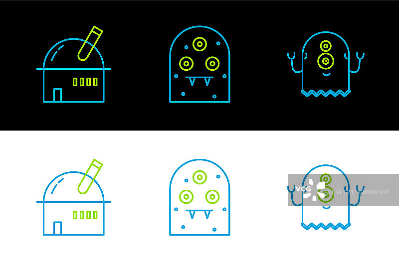 外星天文观测台图标图片素材