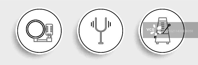 带摆锤的节拍器图片素材