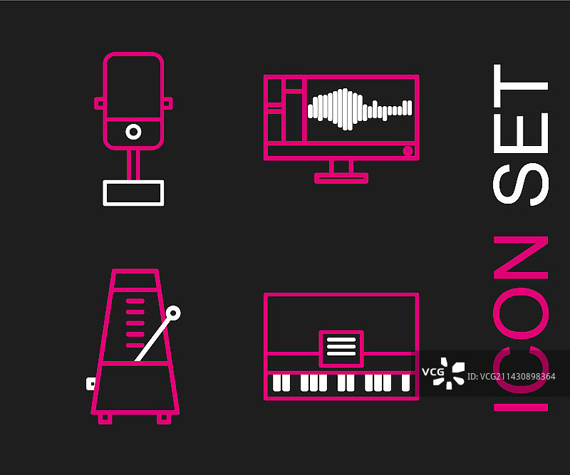 钢琴节拍器摆动照片合集图片素材