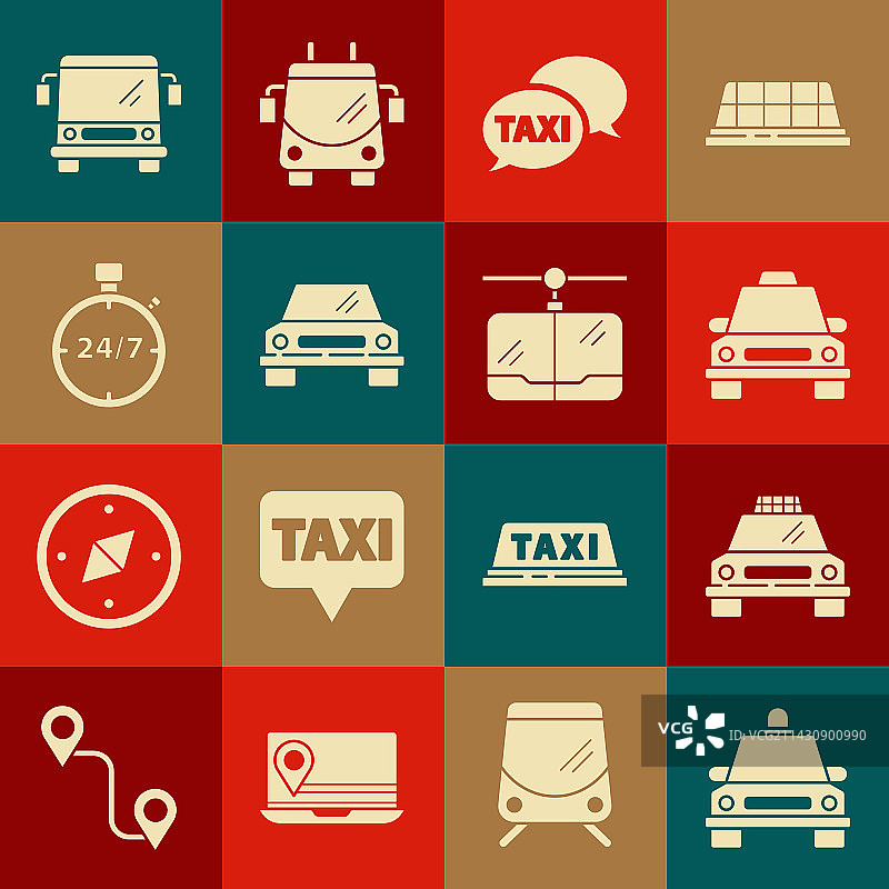 出租车呼叫电话服务图片素材