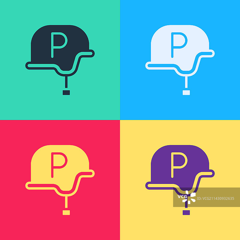 波普艺术风格的战地记者图标图片素材