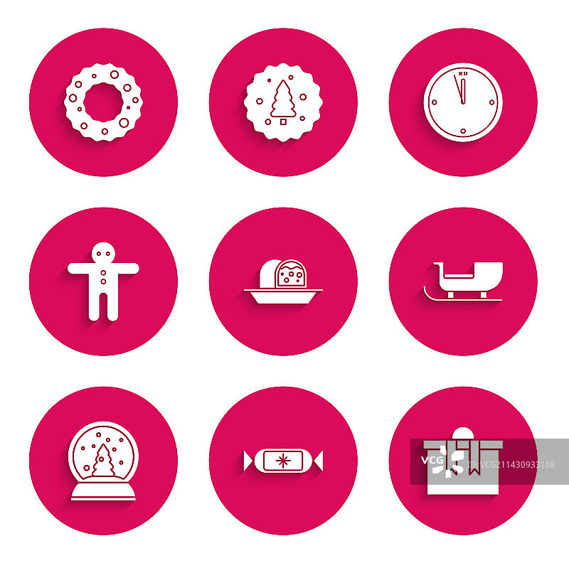 杏仁蛋白软糖海绵蛋糕糖果礼盒组合图片素材