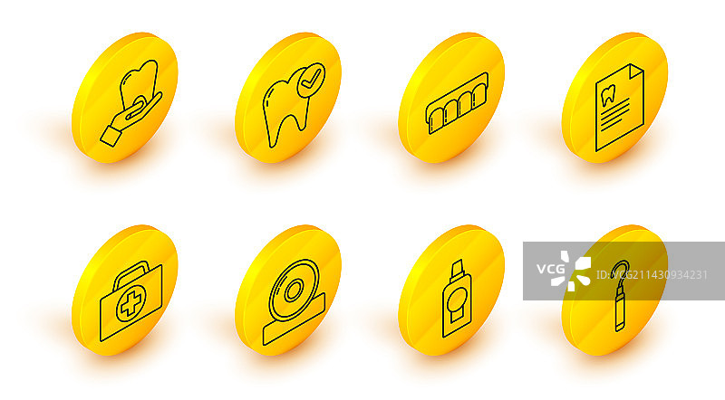 牙科探险器洁牙器图片素材