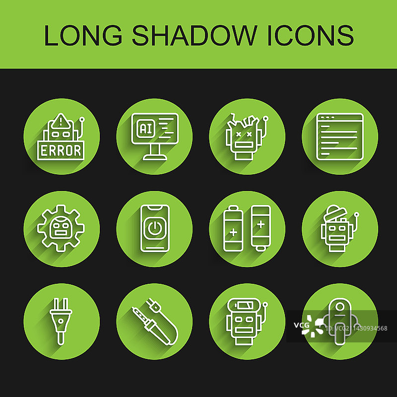 电插头电烙铁故障套装图片素材