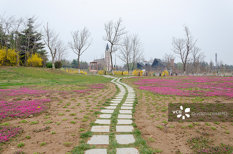 牟平龙湖葡醍海湾公园图片素材