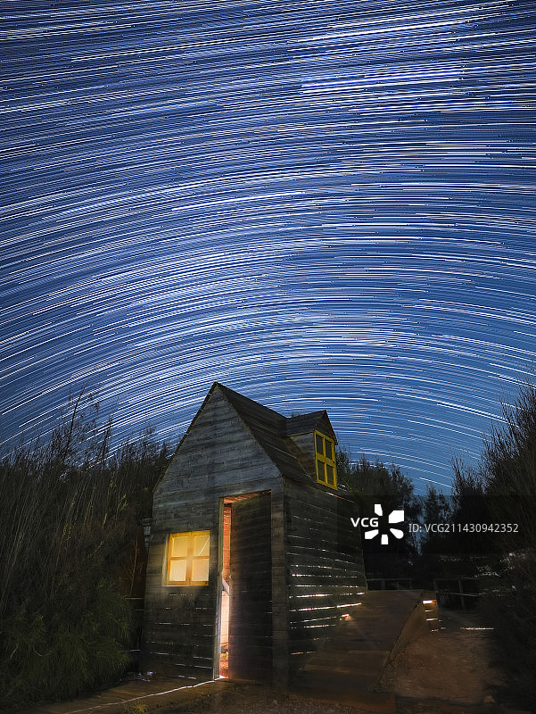 星空小屋图片素材