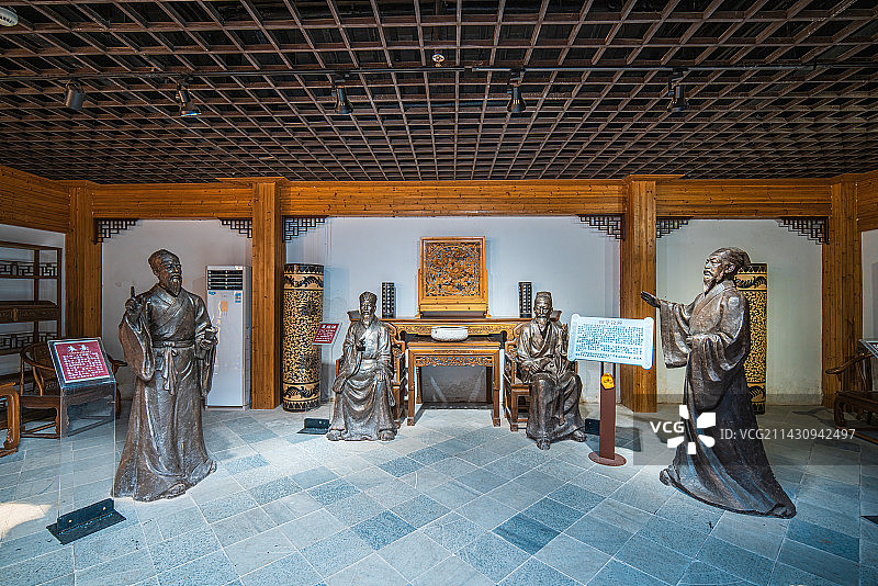 上饶鹅湖书院图片素材