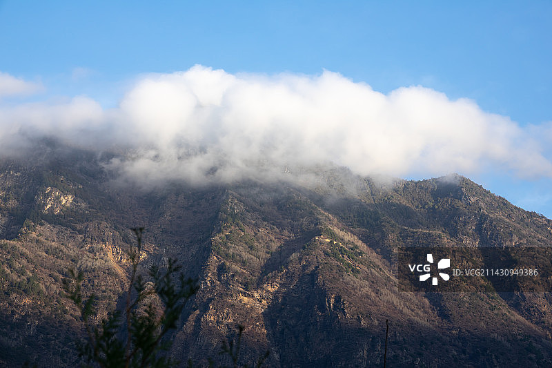 高原山地风景图片素材