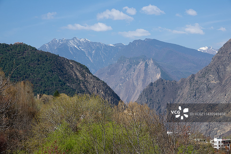 高原山地风景图片素材