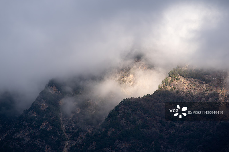 高原山地风景图片素材
