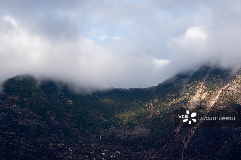 高原山地风景图片素材